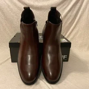 JF J.Ferrar Mens Blake Block Heel Chelsea Boots J. Ferrar Mens Blake Flat Heel Chelsea Boots - JCPenney main image 2